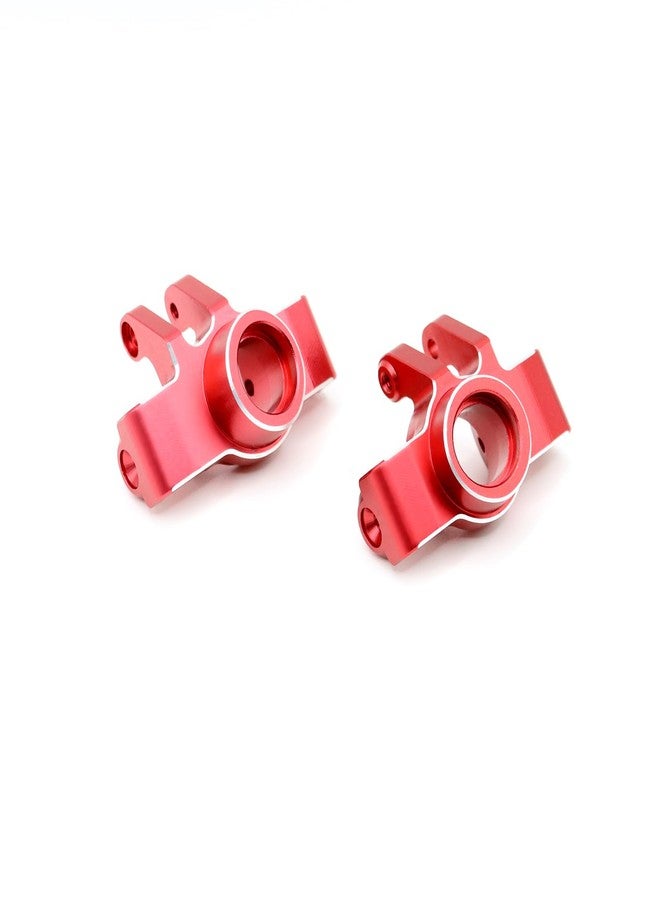 Mesimsple Alloy Steering Knuckles Caster Blocks 6061 Alum ARA330807 for Arrma 1/18 Granite Typhon Grom Mega 380 Front Hub Carrier Upgrades Part Red - Image 1